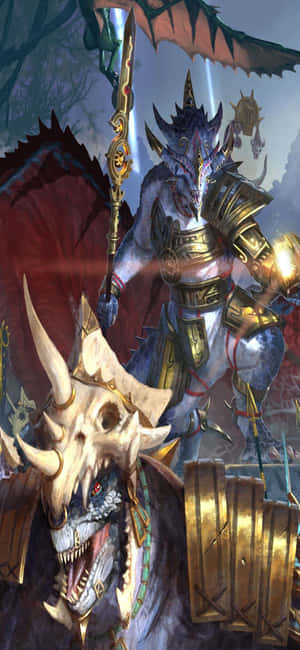 iPhone X Total War Warhammer Bakgrunn — iPhone 14 Bakgrunner