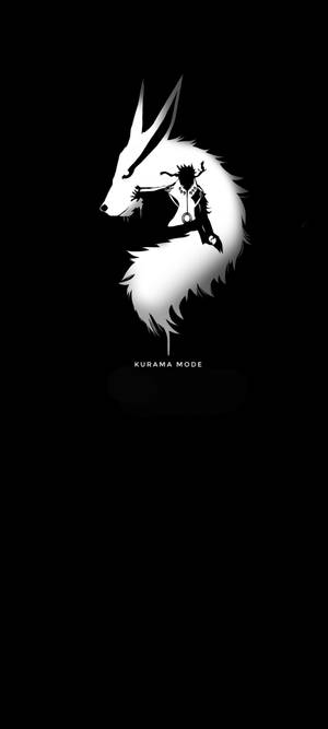 Uzumaki Naruto Svart Kurama Modus — Nothing Phone (2) Bakgrunner
