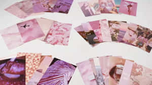 Estetiske collagebilder — Estetisk pen Bakgrunner