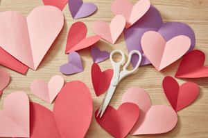 Valentinsdags [bilde] — Hjerter Bakgrunner