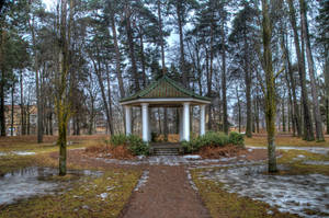 Vårpark bakgrunn