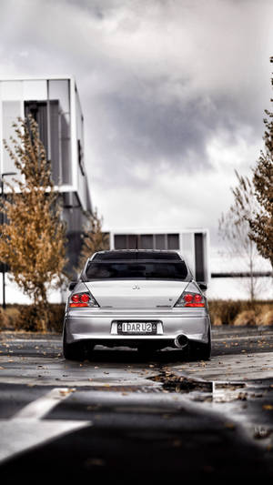 Våt teal og svart JDM-bil — Jdm-biler Bakgrunner