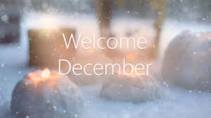Velkommen Desember — Vinterestetikk Bakgrunner