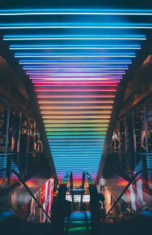 Neonbyen bakgrunn — Neonby Bakgrunner
