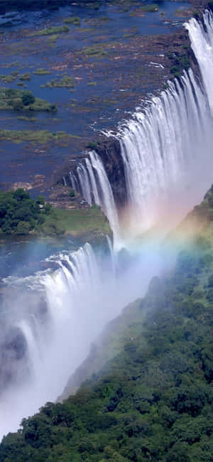 Victoria Falls i Livingstone, Zambia — Motorola Edge (2025) Bakgrunner