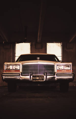 Vintage Cadillac Brougham Bakgrunnsbilde — Honor Pad 20 Pro Bakgrunner