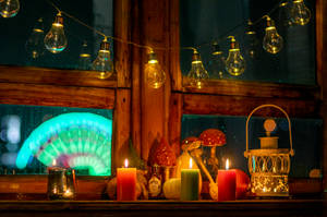 Vintage Halloween-dekorasjoner