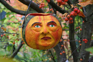 Vintage Halloween Jack O Lanterne — Vintage Halloween Bakgrunner