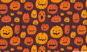 Vintage Halloween-lyktemønster