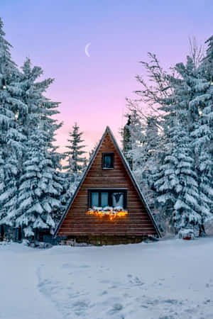 Vinter Iphone-bakgrunn — Vivo Pad5 Pro Bakgrunner