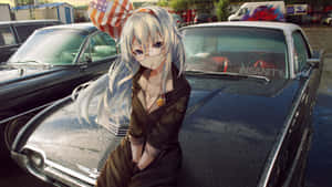 Anime bil bakgrunn — Animebil Bakgrunner