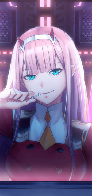 Vivo Y11 Animejente Med Rosa Hår — Vivo Y11 Bakgrunner