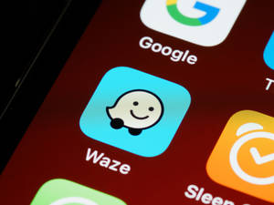 Waze App iOS 13 — iPhone 14 Bakgrunner