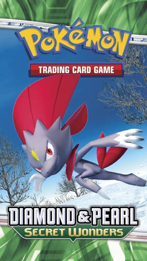 Weavile Diamond and Pearl-kort — Pokemon Bakgrunner