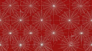 Gjentakende webmønster SVG-bakgrunn med Spiderman-farger — Edderkoppmannen Bakgrunner