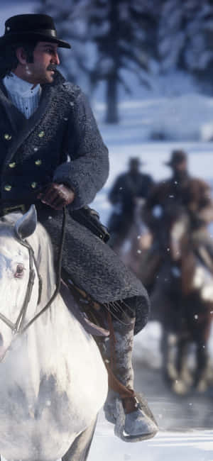 Western Cowboy Iphone — POCO F7 Pro Bakgrunner