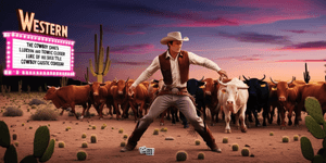 western,cowboy,film,ørken,hatt,hest,film,vill vest,sheriff,skilt,rustikk,bar,salong,scene,solnedgang