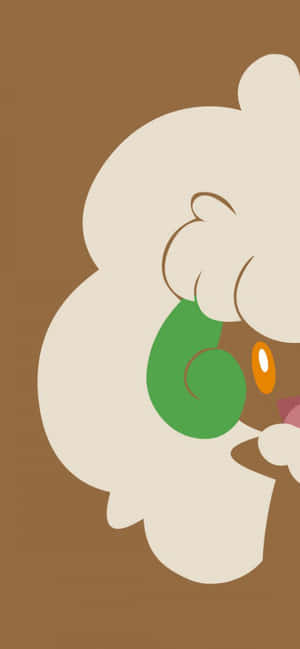 Whimsicott Telefon Enkel Brun Estetikk — Oppo Reno16 FS Bakgrunner