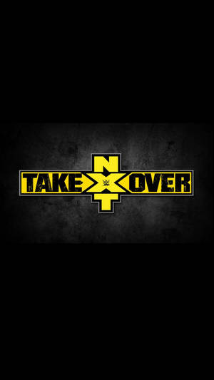 Wwe Nxt take over-bakgrunn — True Black Bakgrunner