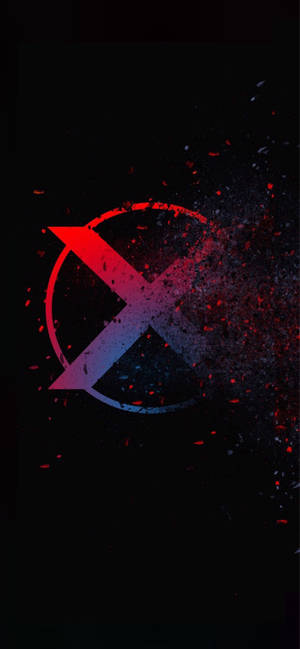 X-Men-logo WhatsApp-chat — iPhone 16 Bakgrunner