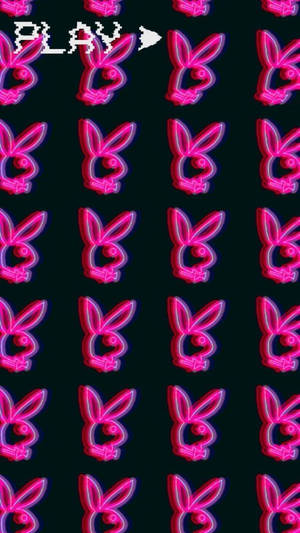 Y2k Estetisk Rosa Playboy Bunny