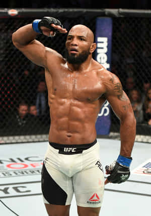 Yoel Romero hilser ved UFC 205 — OnePlus Pad Go 2 Bakgrunner