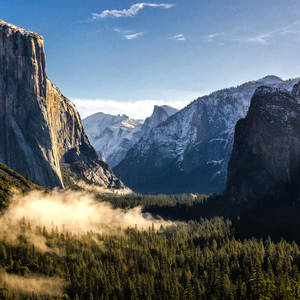 Yosemite-dalen iPad-bilde bakgrunn