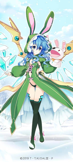 Yoshino Himekawa med vinger bakgrunnsbilde — iPhone 17 Bakgrunner