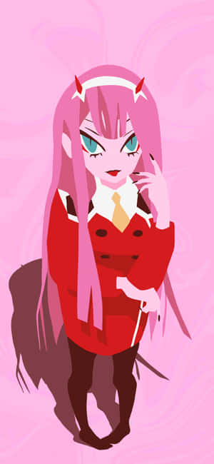 Zero Two bakgrunn — ZTE Blade A Bakgrunner