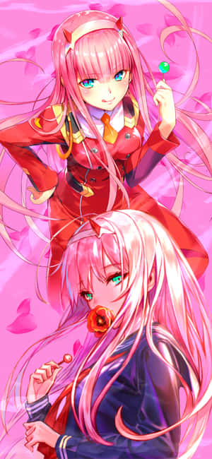 Zero Two-bakgrunn — HMD Bakgrunner