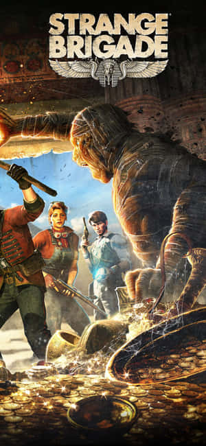 Iphone X Strange Brigade Bakgrunn — Realme C71 Bakgrunner